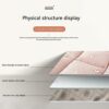 UE-MAOLU Folding Roll Up Futon Mattress, Floor Mattress Thicken Portable Tatami Mat Guest Soft Breathable Sleeping Pad For Travel Camping (Color