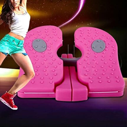 Foot Stepper Exercise Machine, Mini Stepper Trainer for Fitness Stovepipe, Leg Exercisers Peddle,Mute Folding Under-Desk Leg Workout Trainer for