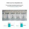 XYZMDJ Portable Automatic Electric Ice Maker Household Mini Square Shape Ice Making Machine 15kg/24H Home Family Small Bar Coffee Shop