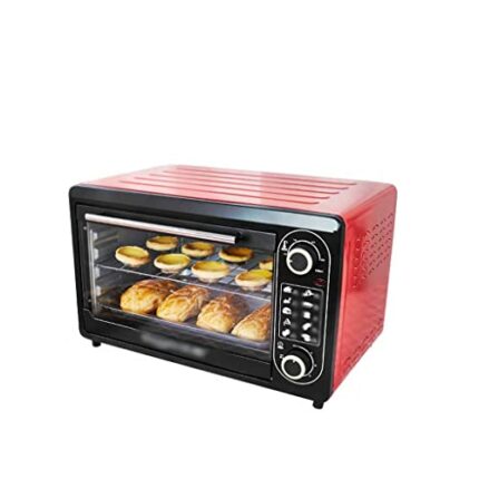 QUIM Countertop Toaster Oven,Multifunctional Electric Oven Household Bakery Toaster Pizza Kitchen Appliances Electric 220V Timing