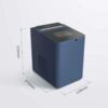 ZBJHY Electric Ice Machine Maker Bullet Cylindrical Cube Making Countertop for Home Commercial Small Milk Tea Shop