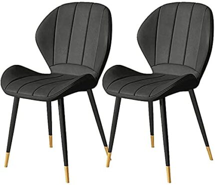 dining chair Kitchen Dining Room Furniture Chairs Living Room Chairs Set Of 2 Dining Chairs With Upholstered Seat and Cushioned Backrest Leisure