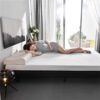 TBIIEXFL Washable Cover Mattresses Natural Latex Rebound 5/10cm Mattress for Family Bedspreads King Queen Twin Full Size Sponge Tatami (Color : W