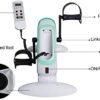 Under Desk Exercise Bike Pedal Exerciser Electric Pedal Exerciser For Leg/Arm Rehabilitation Cycle Bike Foot Pedal Exercise Machine (Color : C) (