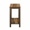 Walker Edison Modern Farmhouse A-Frame Wood Rectangle Side Table Living Room Small End Accent Table 13 Inch, Reclaimed Barnwood
