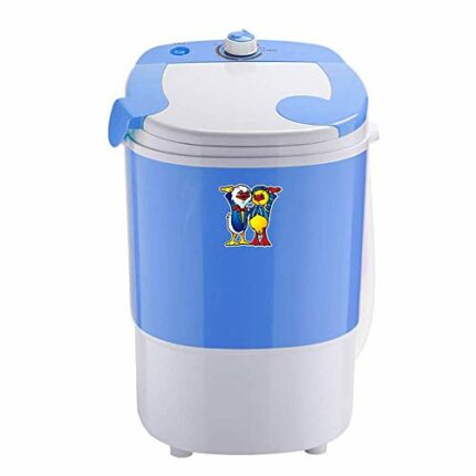 CHUNYU Portable Compact Full-Automatic Laundry Load Capacity Washing Machine Washer/Spinner W/Drain Pump