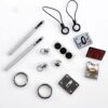 nuoshen 14pcs Leather Hole Punch Cutter,Round Hollow Punch Set for Watch Bands Belts Canvas Paper Plastics(1mm to 10mm)