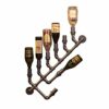 Wine rack Iron Water Pipe Wall Shelf Retro Industrial Style Wall-mounted Wine Rack Wine Cooler Creative Wine Shelf Wine Rack