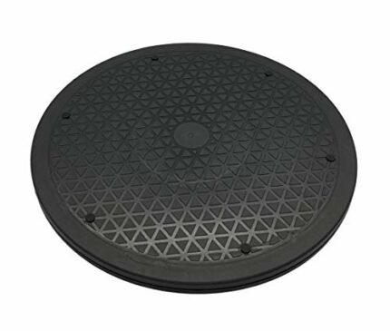 Goldenvalueable 12" Heavy Duty Rotating Swivel Steel Ball Bearings Stand for Monitor/TV/Turntable/Lazy Susan