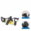 TWDYC Foot Pedal Exerciser Foldable Portable Hand Arm Leg Exercise Pedaling Machine Mini Stationary Bike Pedaler Rehab Gym Equipment 53.5 * 37 *