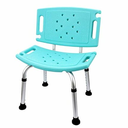 Bath Stools,Aluminum Bath Chair Pregnant Women Bath Slip Bath Stool Old Bathroom Shower Stool