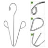 BESPORTBLE Shoes Hangers Shoe Drying Rack Dryer Shoe Holder Shoe Storage Organizer Shoes Hanging Hook Stainless Steel Shoes Hanger 2PCS