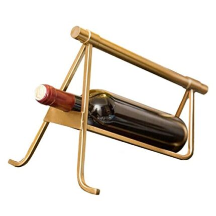 NEOCHY Nordic Creative Wine Rack, Modern Minimalist Wine Rack Decoration Table Wine Rack