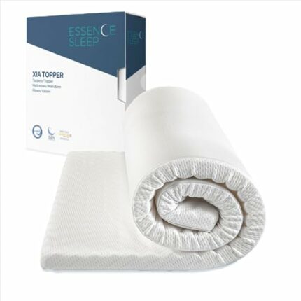 XIA Comfort Foam Mattress Topper - Highly Breathable and Durable - 80 x 200 x 5 cm