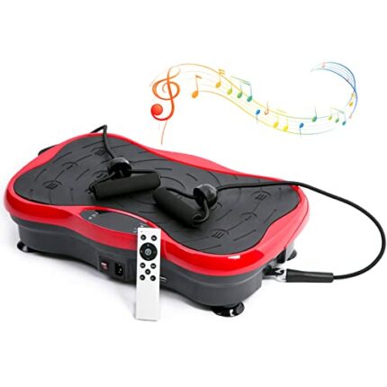 eHUPOO Vibration Plate Exercise Machine,Whole Body Vibration Platform Machine for Weight Loss,Shaping,Toning.Vibrating Weight Loss Home Gym Fitne