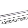 Bathroom Bath Towel Bar, Single Towel Rack for Bathroom, Towel Holder Wall Mount Tower Hanger/60Cm