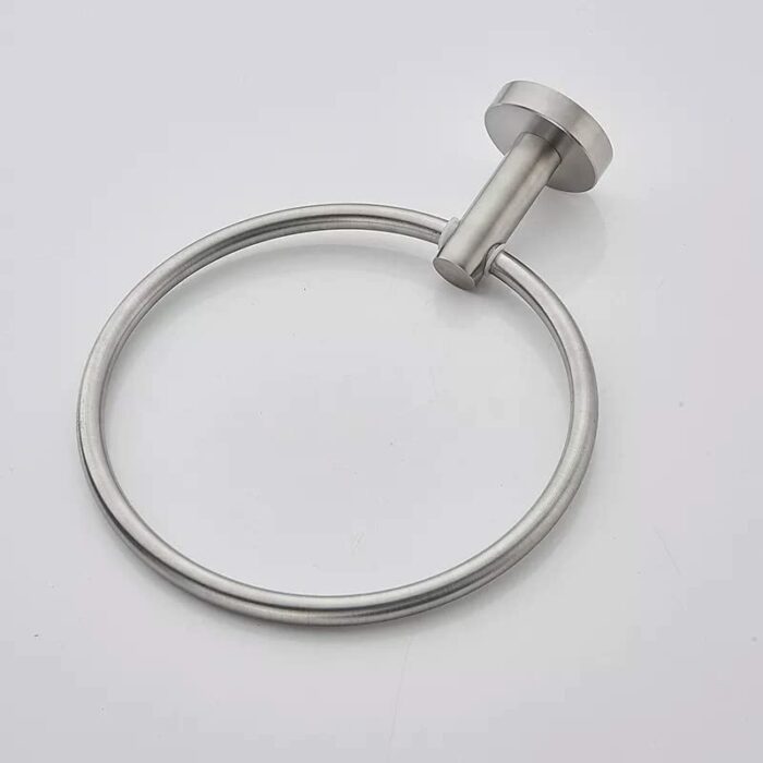 Bathroom Towel Ring - Stainless Steel Bath Towel Holder Hand Towel Ring 6.5in/ 16.5cm, Hanging Towel Hanger Bathroom Accessories Contemporary Hot