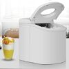 XIAOJUN Commercial Automatic Ice Maker Electric Bullet Round Block Ice Cube Making Machine Small Bar Coffee Shop