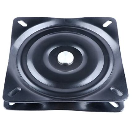 ROAYSTART 7 Inch Heavy Duty Steel 360 Degrees Rotating Seat Swivel Base Mount Plate for Bar Stool Chair Table Applications Tools