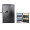 WeHere Key Lock Box Wall Mount, Security Lockbox App Key Management, 32 Key Cabinet Combination Lock, Locking Key Storage Organizer Box with Key