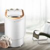 XIAOJUN 1.2kg 260W Mini Wash Machine Semi-automatic Single-barrel Washer Prevent Winding Wave Wheel Laundry Product
