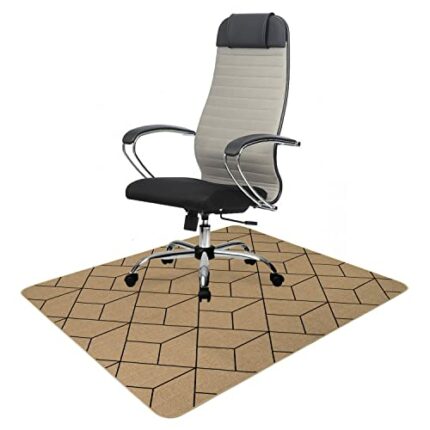 Anidaroel Office Chair Mat for Hardwood Floor, 36"x48" Desk Chair Mat for Home Office, Under Desk Office Rug, Office Gaming Rolling Chair Mat, Mu