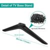 TV Stand Base for Hisense TV Legs, Base Stand for Hisense 32" 40" 43" Smart TV, for 32H4030F 32H4030F1 40H4030F 43H4030F, Replacement for Hisense