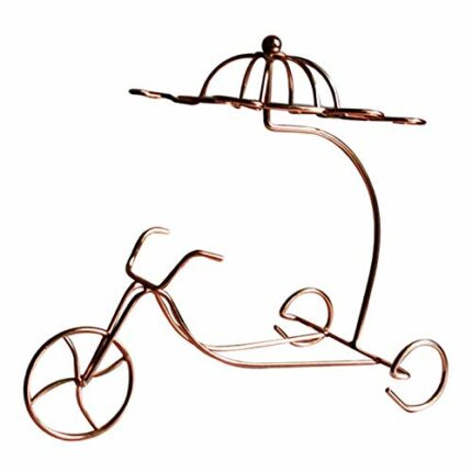 ZYZMH Delicate Red Wine Bottle Glasses Holder Hanging Upside Down Cup Goblets Display Rack