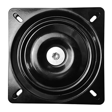 MySit 10" (245mm) Square Swivel Replacement for Recliner Chair or Furniture - Ball Bearing Swivel Plate Mechanism
