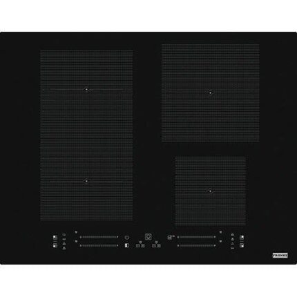 Induction hob with 4 heating fields from Franke Maris FMA 654 I F BK - black - 108.0606.111