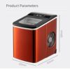 XYZMDJ Ice Maker Household Portable Electric Three Thickness Bullet Round Ice Making Machine For Coffee Bar Home Business