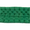 Ambientehome GARDEN FURNITURE SEAT CUSHION FOR SWING or for 2 SEATER BENCH with BACK Approx.100 x 98 x8 cm RED!!