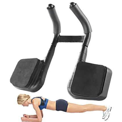 Tytlyworth Plank Trainer, Multifunctional Timing Plank Trainer, Multifunctional Timed Plank Trainer with Nonslip Comfort Grip, for Home Workout a