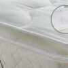 Air Flow Mattress Topper 5cm Thick Extra Filled Cosy Super Soft Anti Allergenic Bed Topper (Single)
