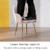 dining chair Kitchen Dining Room Furniture Chairs Set Of 4 Dining Chairs Kitchen Chairs Living Room Chairs Sturdy Metal Feet For Living Room Bedr