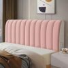 SUCHETA Headboard Covers Slipcover,Velvet Thicken Bed Headboard Cover for Full Queen Cal King Size, Dustproof Protector Cover (Color : K, Size :