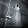 Mira Showers Relate Dual Outlet Mixer Shower ERD Mixer Shower Chrome 2.1878.002