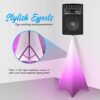 Pyle PSCRIM2W Universal Light Tripod Stand Scrim Skirt Trim DJ Speaker - White