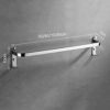 towel shelf Stainless steel Towel rack single towel holder no drilling with hook self adhesive wall mounted for toilet bathroom-50cm