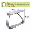 8 Pieces Adjusting Tablecloth Clips, Stainless Steel Metal Tablecloth Clamps, Table Cloth Holders for Outdoor and Indoor Furniture, Table Cloth C