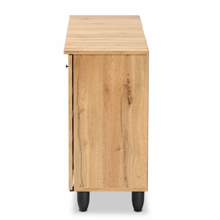 TJLSS Home Foyer Corridor Three-door Shoe Cabinet Shoe Rack Organizer Household Items Multi-layer Shoe Cabinet