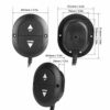 Tnfeeon Sofa Controller Electric Recliner Chair Sofa 2 Button 5 Pin Hand Switch Remote Controller for Recliner Chair Home Appliance