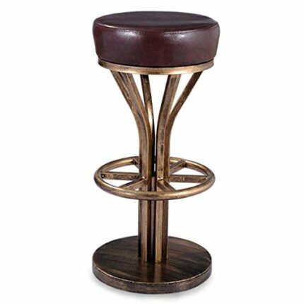 DINGZZ Nordic Bar Stool Wrought Iron Ins Creative Golden High Barstools Bar Chair Front Desk Lounge Chair Dinning Chair