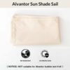 Alvantor Sun Shade Sail Canopy Covers UV Block for Alvantor Outdoor Backyard Screen House & Bubble Tent, oxford fabric, 38"x50"x57", Pack of 3