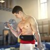 FAYDUDU Weightlifting Belt for Men Women Gym Belt Weight Lifting Belt Deadlift Training Belt Dip Belt for Powerlifting Bodybuilding Strength Trai