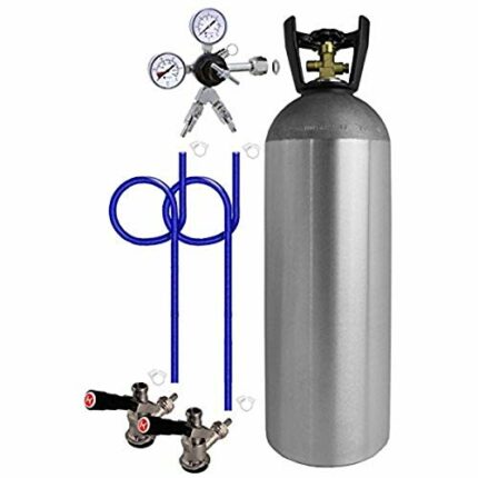 Kegco 3P2PDDK20 Keg Dispensing, Metal, Chrome