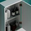 Bath Vida Priano Bathroom Cabinet Single Wall Mounted Storage Cupboard Shelf, White