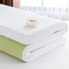 CHUN YI 2 Inch Cool-Feeling Memory Foam Mattress Topper, Gel-Infused Bed Topper with Washable Bamboo Cover(5cm,150x200cm)