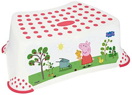 Peppa Pig Step Stool with Non Slip Feet- Princess Peppa