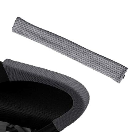 Danlai 1 Pair Chair Armrest Covers, Elastic Zip Office Chair Armrest Slipcovers Polyester Removable Computer Chair Arm Covers